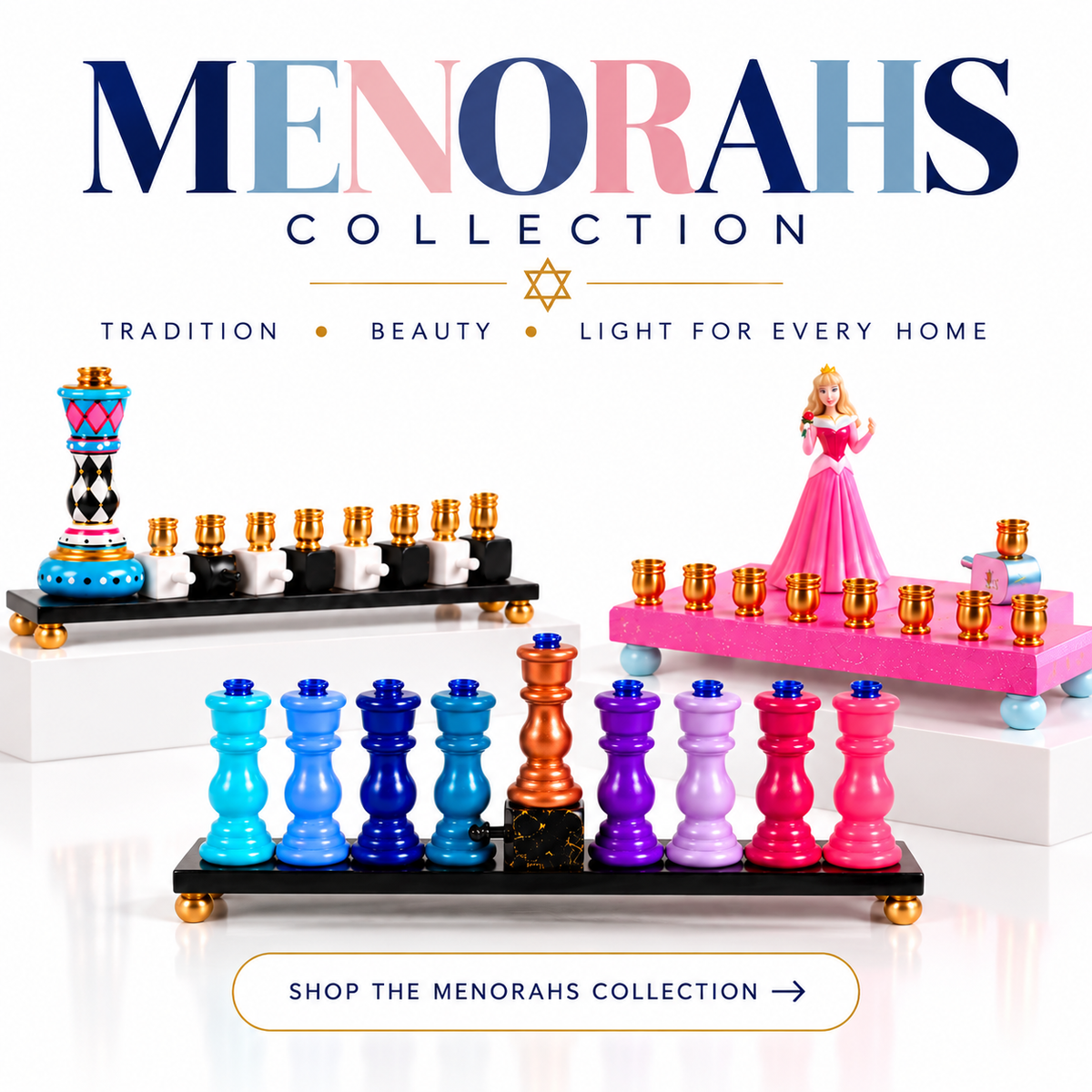 Menorahs | Light, Tradition & a Little Magic ✨