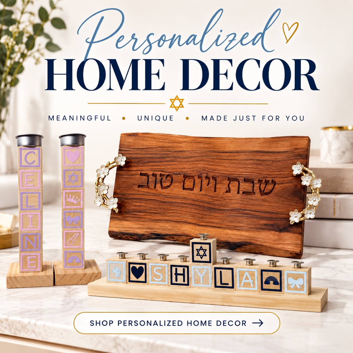 Personalized Home Décor | Made Just for You ✨