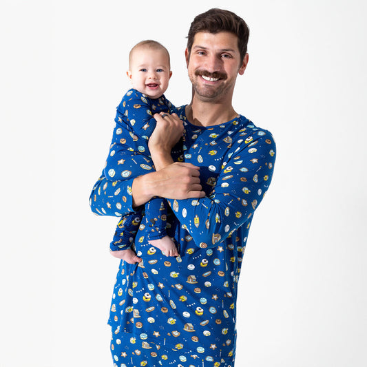 Hanukkah Cookies Bamboo Men's Pajama Set