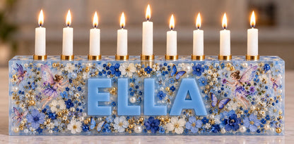 Customizable Concrete or Resin Menorah