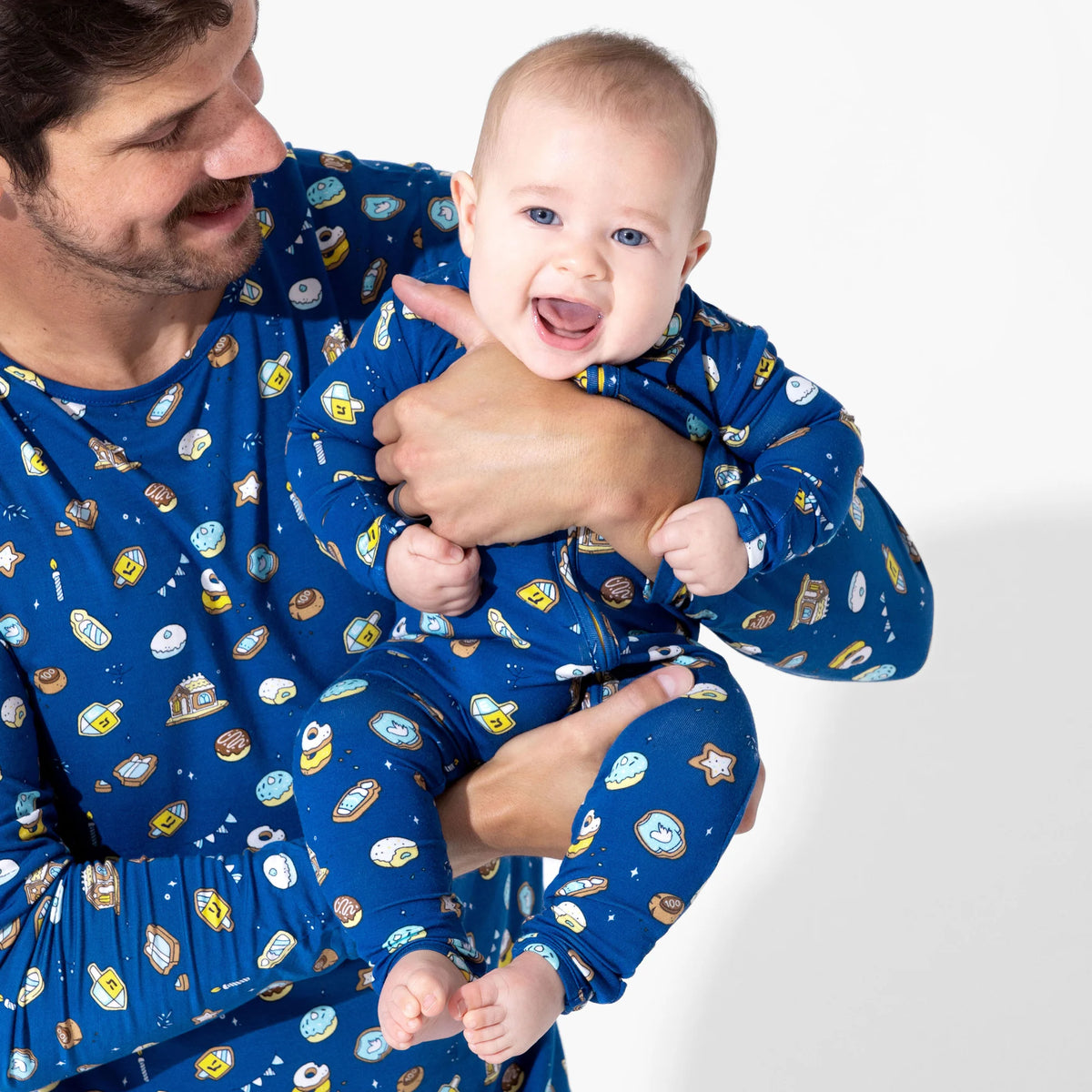 Hanukkah Cookies Bamboo Convertible Footie